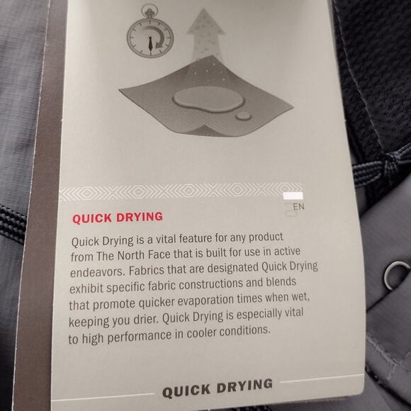 The North Face Gray Horizon Nylon Utility Capri/Cropped Pants UPF 30 Women's 10 - Picture 14 of 16